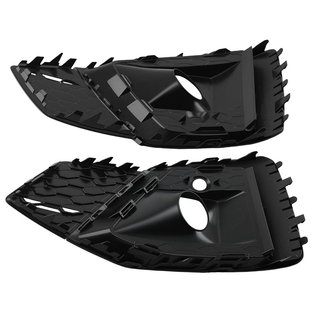 Pair Front Bumper Fog Light Grille for Audi S5 Sportback (2020–2022)