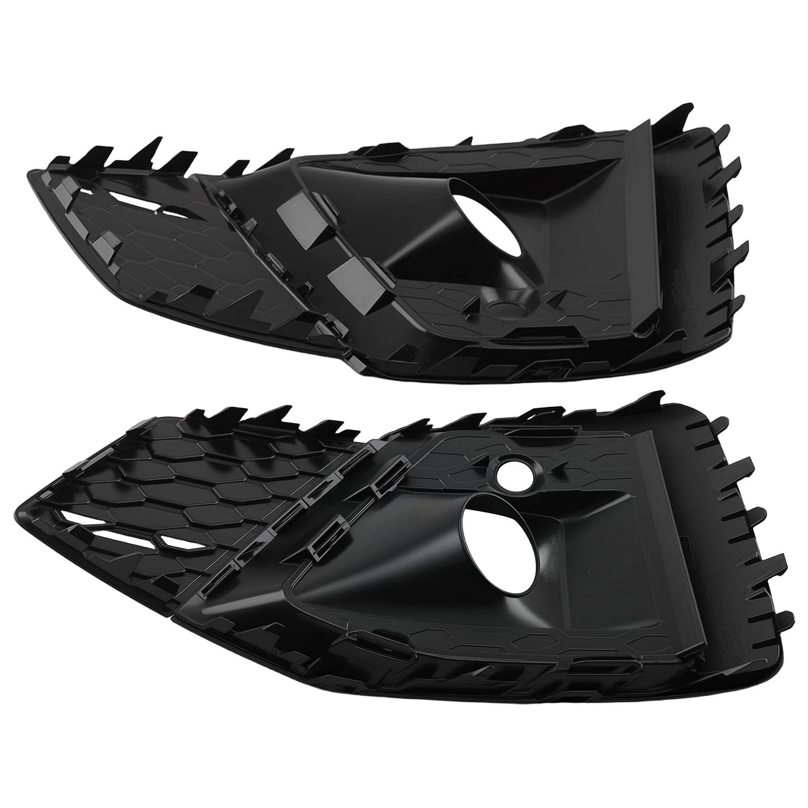 Pair Front Bumper Fog Light Grille for Audi S5 Sportback (2020–2022)