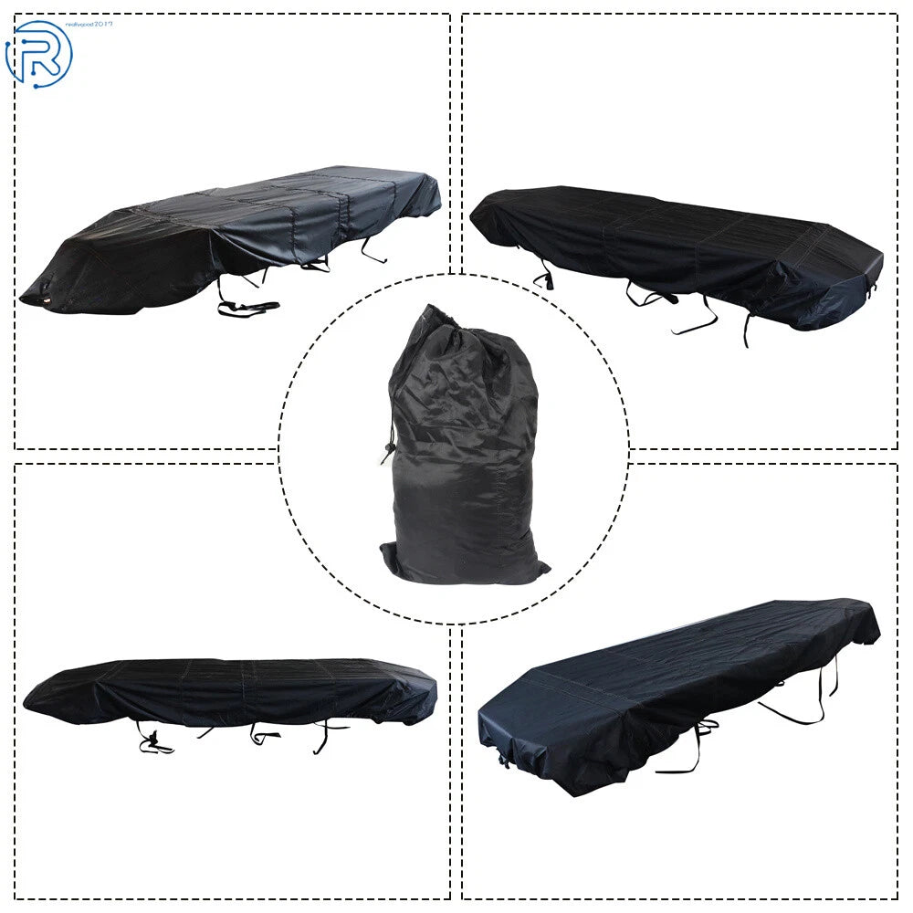 Waterproof Trailerable Boat Cover for Jon Boat (16FT)