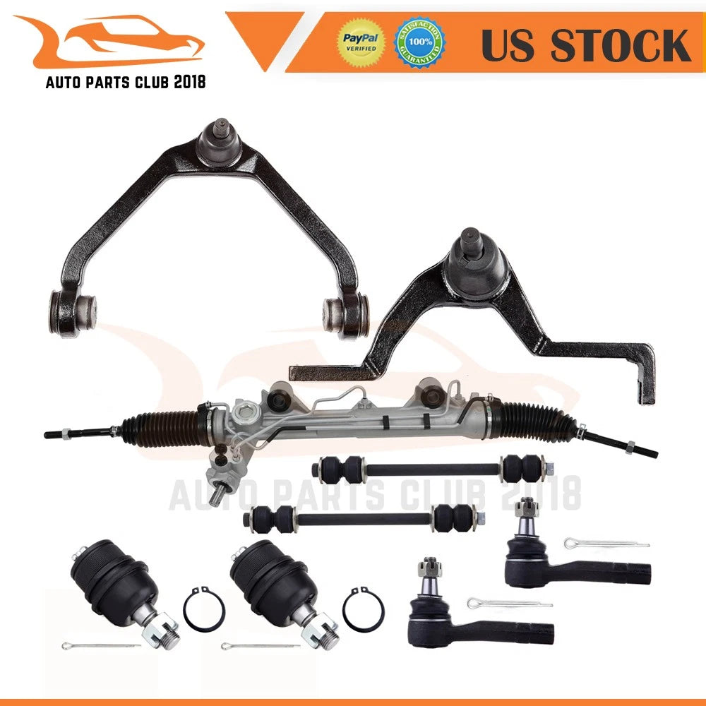 9Pcs Power Steering Rack and Pinion for Ford Explorer (1995–2001) 22-237