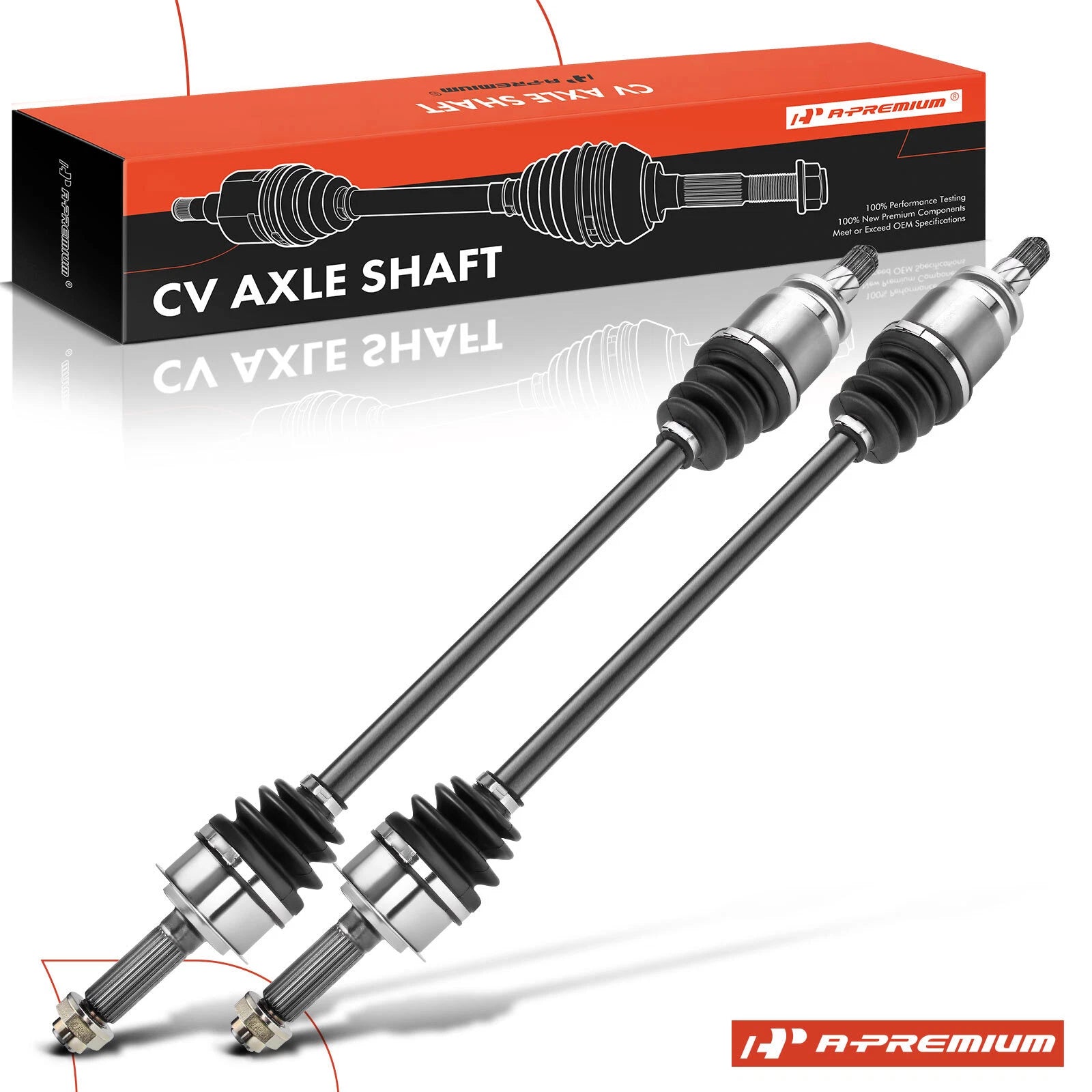 Pair Rear CV Axle Assembly for Subaru Legacy Outback (2005–2009)