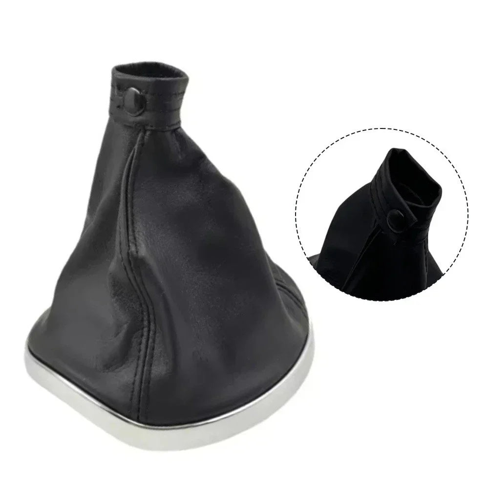 Gear Knob for Lancia Ypsilon Leather Black