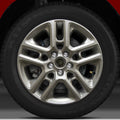 17x7 Factory Wheel (Fine Bright Silver Full Face) for 2017-2018 Jeep Compass