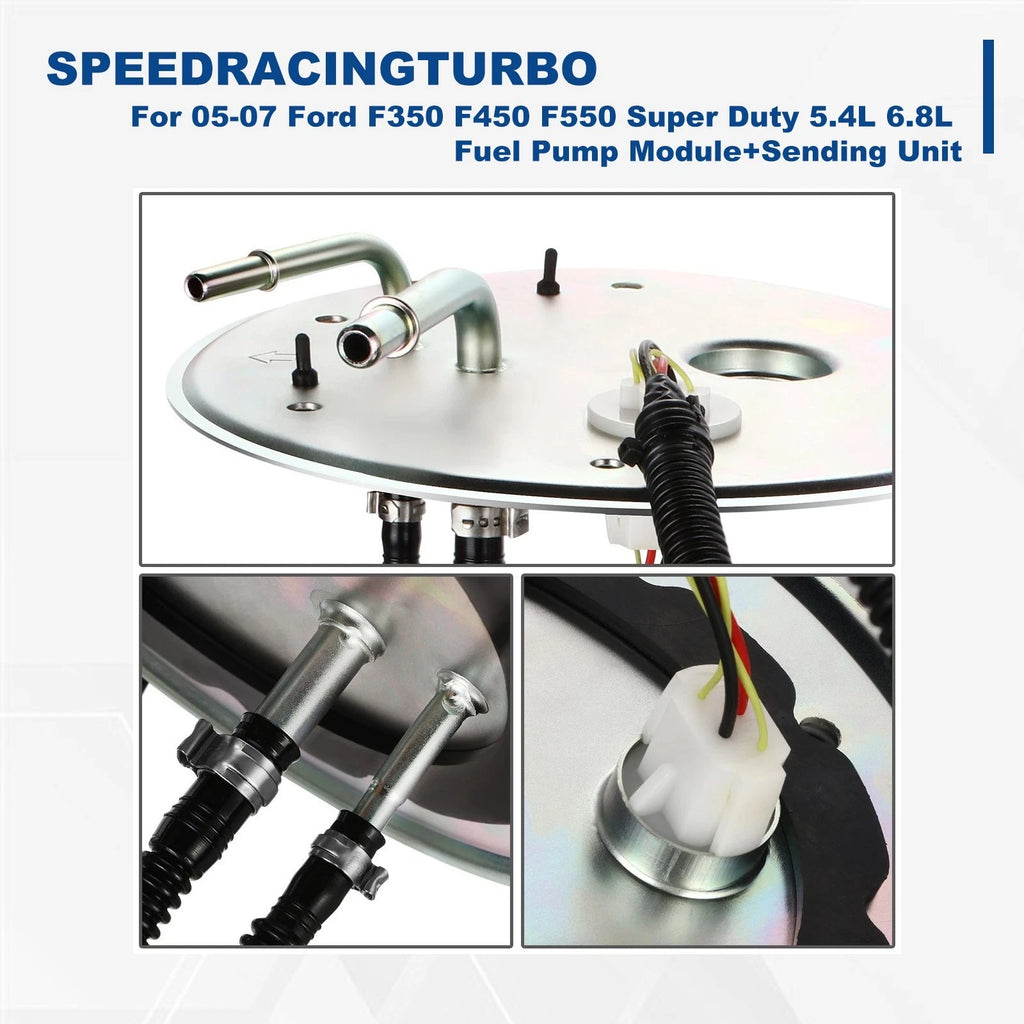 Fuel Pump Module + Sending Unit for Ford F350 F450 F550 Super Duty (2005–2007)