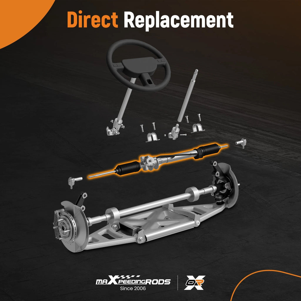 Hydraulic Power Steering Rack & Pinion for Tacoma RWD (1995–1997)