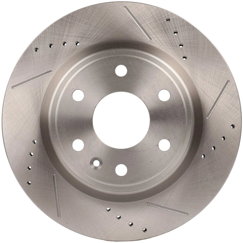 Front Drilled Slotted Brake Rotors for Buick Enclave Saturn Outlook (2008–2017)
