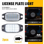 6000K LED License Plate Light for Toyota FJ Cruiser (2007–2014)