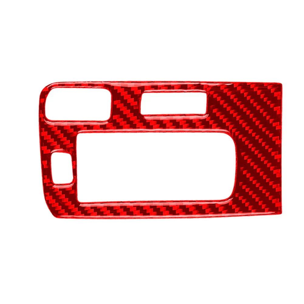 Red Interior Gear Shift Control Panel Cover Trim for Kia Stinger (2018-2023)
