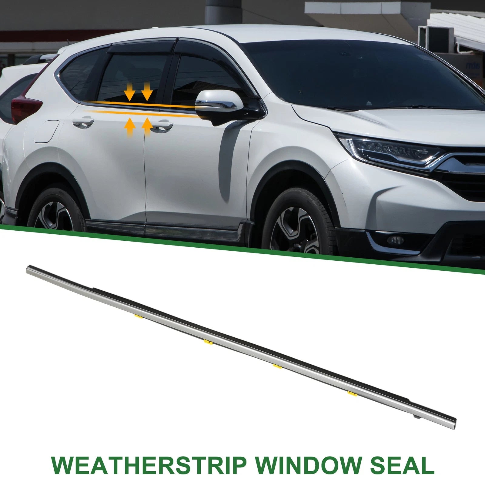 1pc Rear Right Window Seal No. 72910TLYH01 for Honda CR-V (2017–2020)