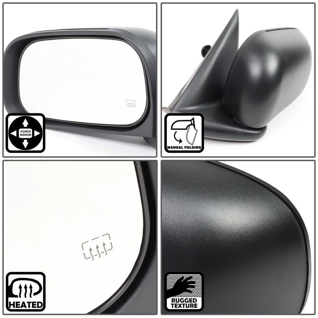 Powered Heated Door Mirror for Dodge Dakota (2005–2011)