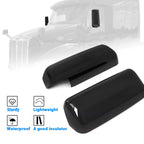 Replacement Door Mirror Covers for Peterbilt 579 (2015–2023) - Black