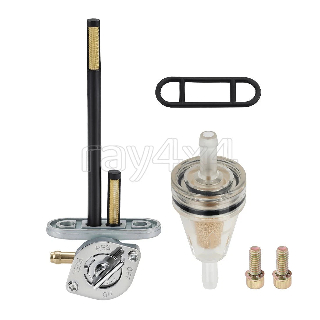 Aluminum Fuel Valve Petcock for Polaris Scrambler Magnum Big Boss (1995–2005)
