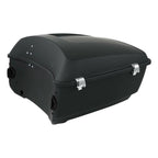 Matte Black King Trunk Backrest for Harley Touring Road Glide (2014–2026)