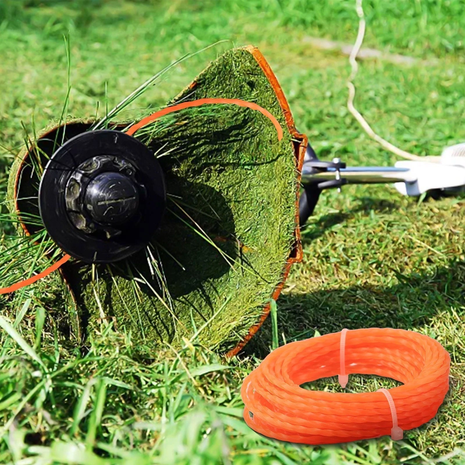5Pcs Brushcutter Cord 0.095" Nylon Trimmer Line for Ego (Grade 0)