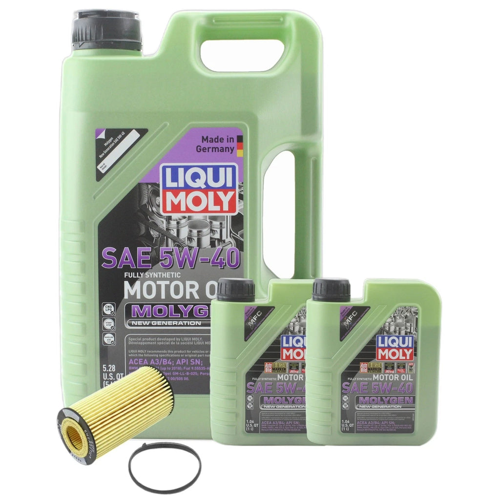 7L Engine Oil Change Kit for Audi TT RS Quattro (2017–2023) - Molygen 5W40