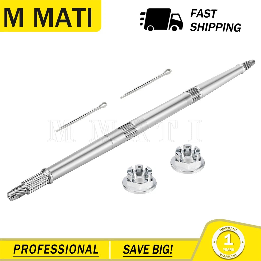 Rear Axle Shaft for Polaris Trail Boss 330 (2005–2013)