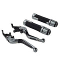 Folding Extendable Brake Clutch Levers for Yamaha TMAX 500/530 (2001–2019)