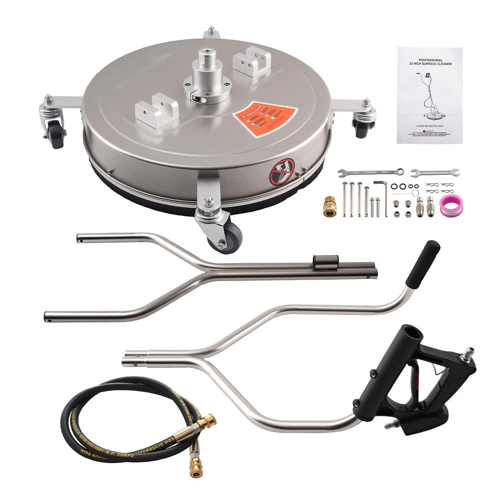 22" Pressure Washer Surface Cleaner Attachment for (4200 PSI)
