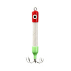 Squid Fishing Lure Set of 3 (15g, 20g, 30g) Red White UV Body
