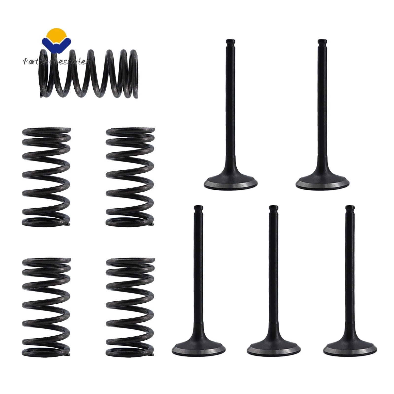 Cylinder Head Engine Valve & Valve Springs for Yamaha YFZ450 (2004–2009)