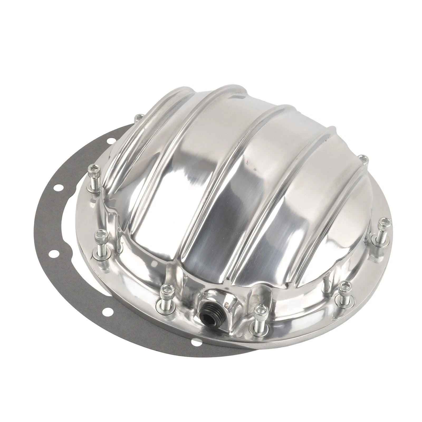 Polished Aluminum Differential Cover for Chevy GM 8.5" & 8.6"