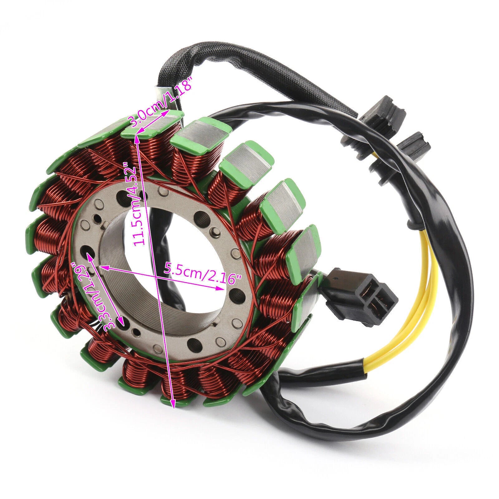Generator Stator Coil for Honda NTV650 Revere RC33 NT650 Hawk GT (1988–1998)