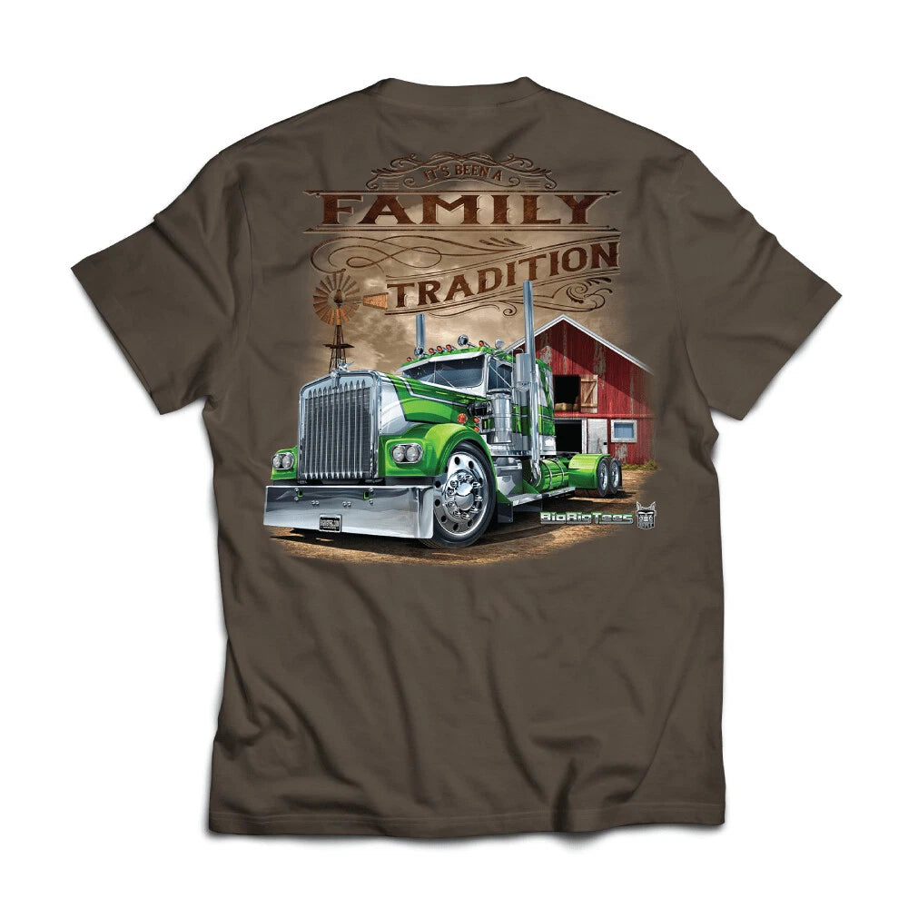 Graphic Trucker T-Shirt & Hoodie for Big Rig Trucks BRT