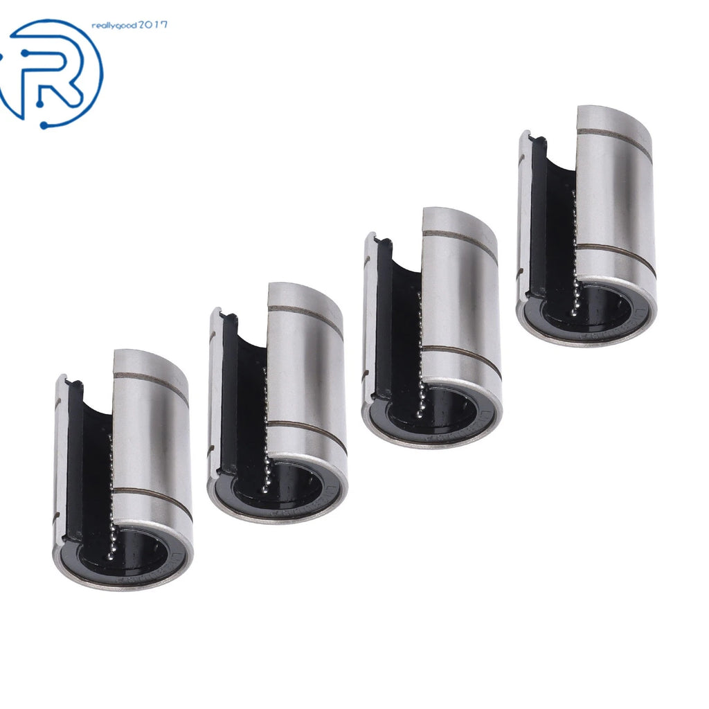Set of 4 LM25UUOP Linear Motion Ball Bearings 40mm OD 25mm Bore