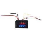 DC Voltmeter Amps Meter for Easy Visibility (0-28)
