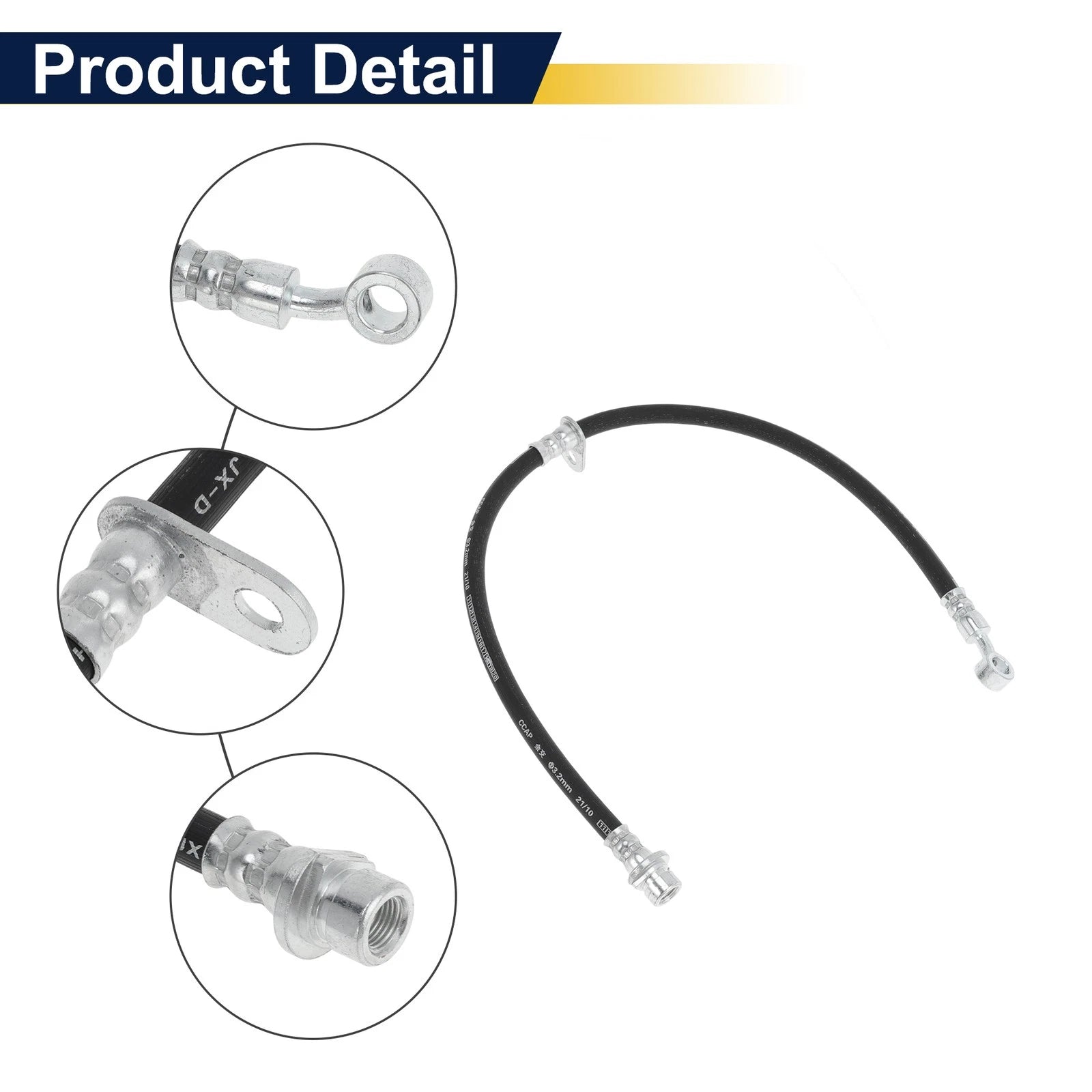 Front Left Brake Hose for Honda Crider (2013–2020) 01465T4NH01