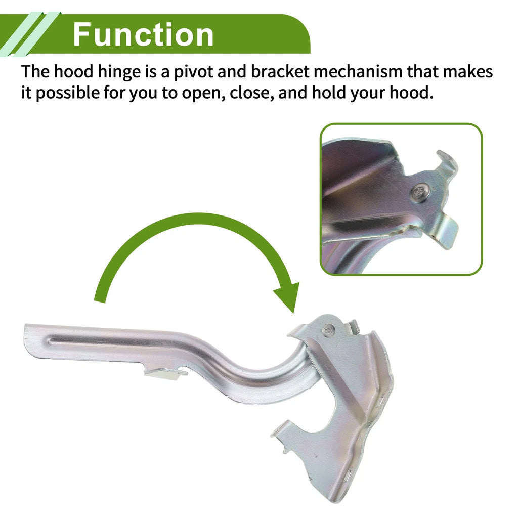 Set of 2 Hood Hinges for Nissan Altima (2019–2024) No. 654016CA0A