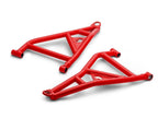 Lower Non-Adjustable A-Arms for Polaris RZR XP (2015–2023) - Red