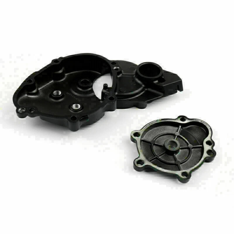 Engine Starter Crankcase Cover for Kawasaki Ninja ZX10R (2006–2010) Black T9