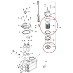 Fuel Filter Kit 35-866171A01 for MerCruiser Engine (35-8M0093688, 18-7977-1)