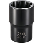 Nut Removal Tool Socket Set 17mm 19mm 21mm 22mm for Automotive
