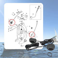 Trim Sender Limit Switch Kit 805320A1 for Mercruiser Bravo 1 3 (–)