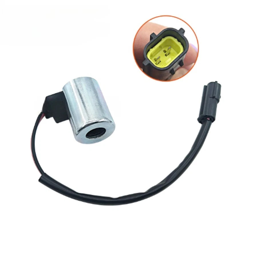 Pilot Solenoid Valve Coil 12V for Kubota Excavator (151-165-3)