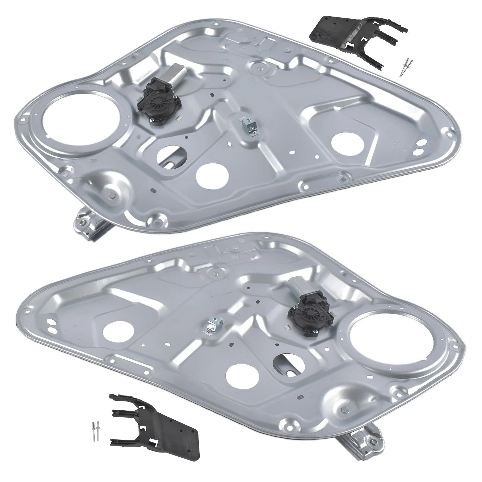 Pair Rear Window Regulators for Hyundai Santa Fe (2007–2009)