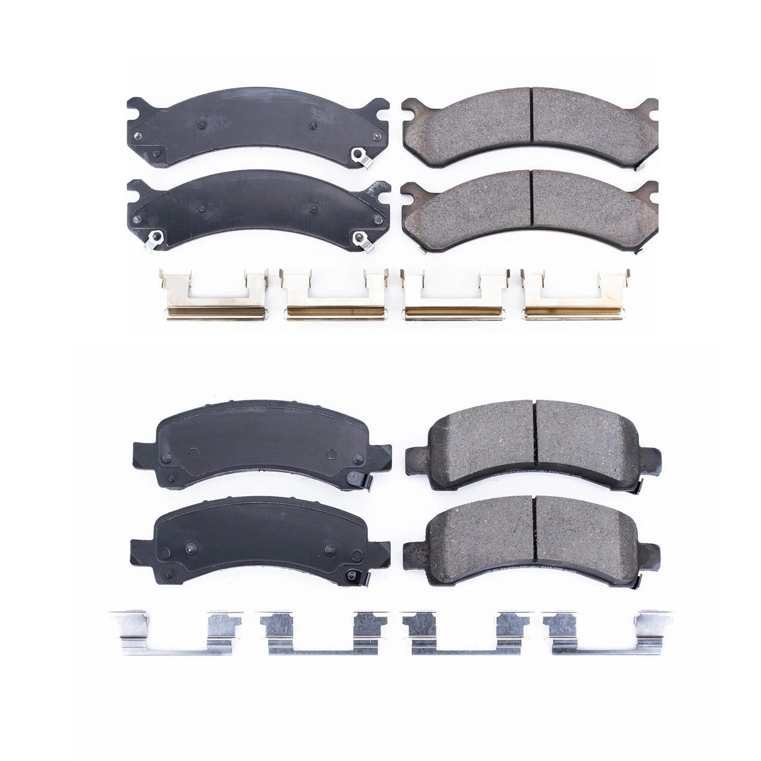 PowerStop Z17 Low-Dust Ceramic Brake Pads Kit for Express 2500 (2010–2023)