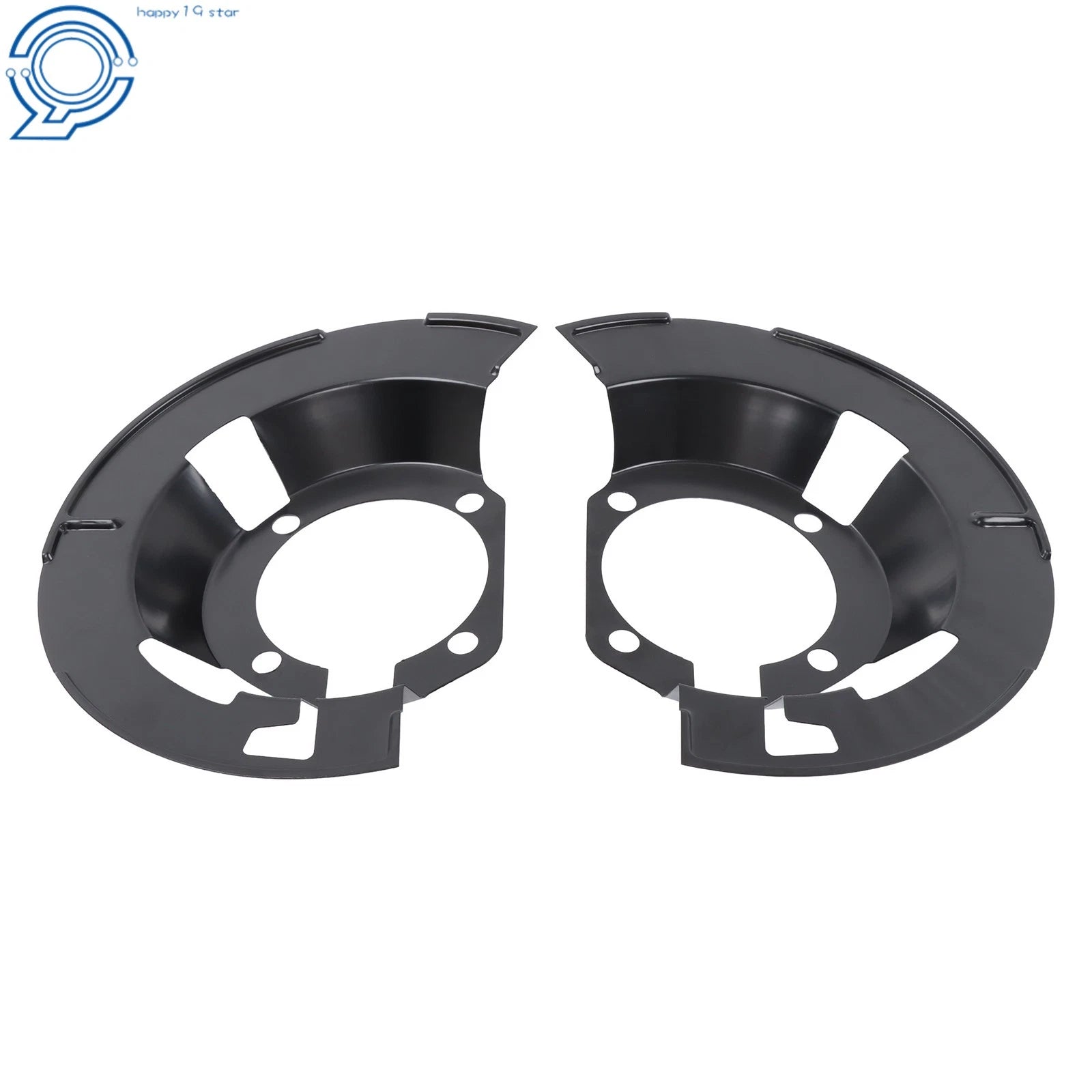 Set of 2 Brake Dust Shields for Dodge Ram 1500 2500 3500