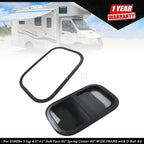 RV Window for Camper (14" x 22") Vertical Slider with Screen