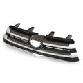 Front Bumper Upper Grille for Toyota Highlander (2017–2019) Black & Chrome