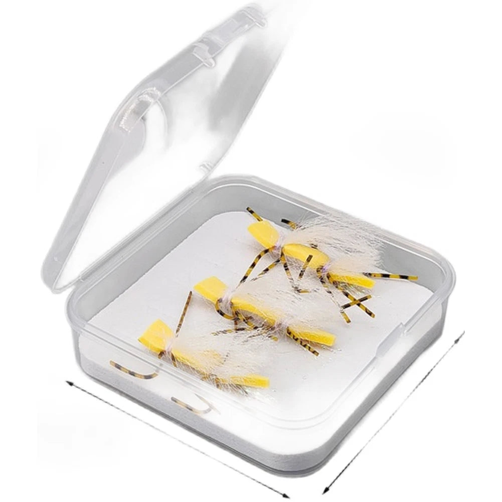 Hand Tied Foam Dry Fly Lure for Trout and Bass (2023)