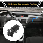 HVAC Heater Blend Door Actuator for Buick LaCrosse (2005–2009) No. 15844095/10308595