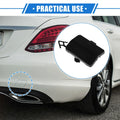 Rear Bumper Tow Hook Eye Hole Cap for Mercedes-Benz R320 (2007-2009) Black