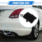 Rear Bumper Tow Hook Eye Hole Cap for Mercedes-Benz R320 (2007-2009) Black