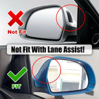 Pair Gloss Black Side Mirror Cap Covers for Audi Q2 / Q3 (2016–2025)