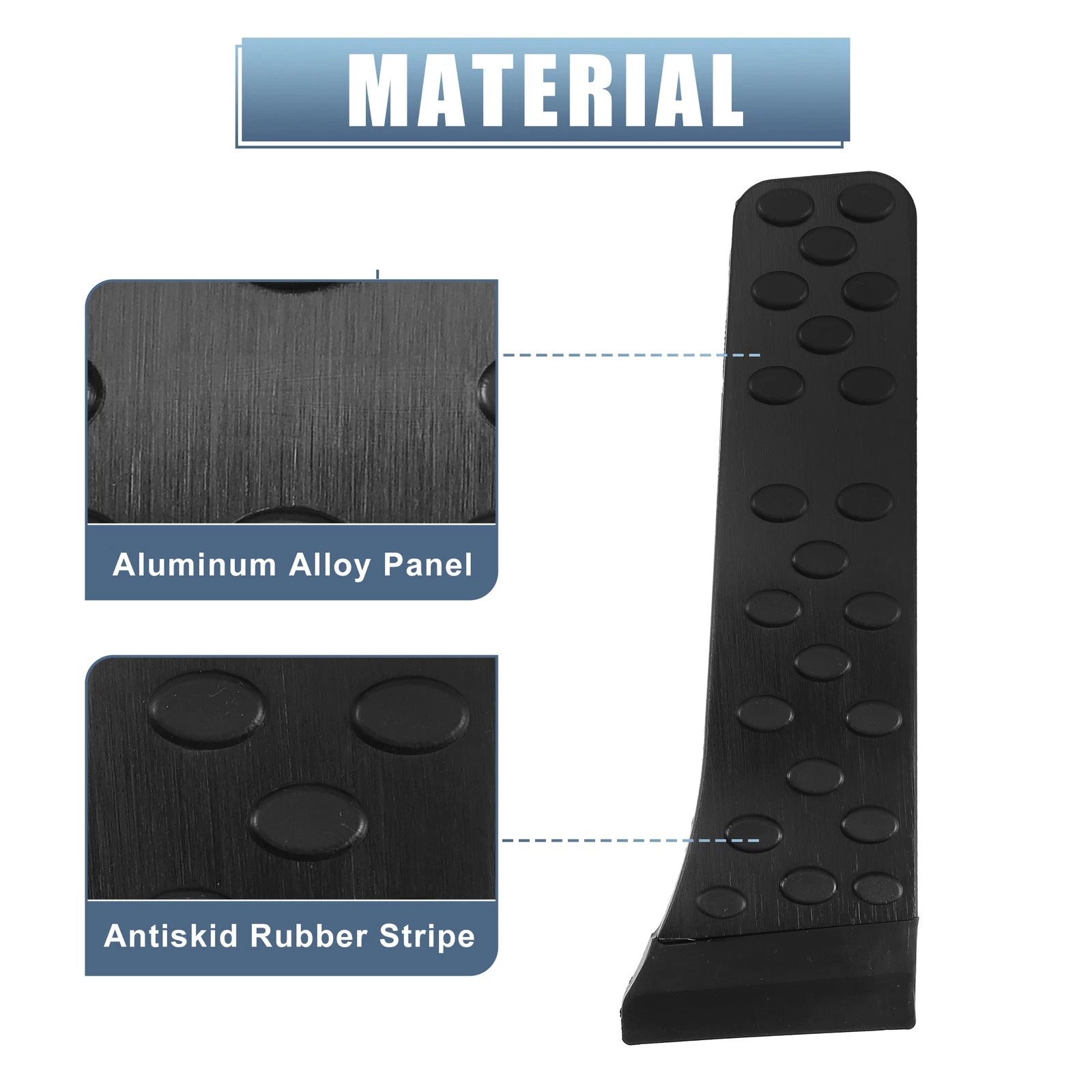 2X Gas Pedal Brake Pedal Pad Anti Slip Covers for Mercedes Benz 