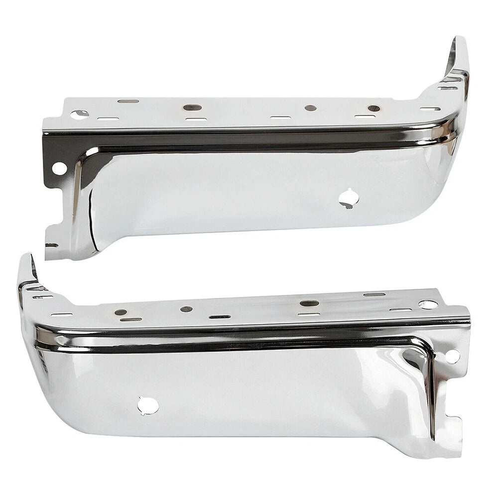 Set of 2 Chrome Rear Bumper End Caps for Ford F150 (2009–2014)