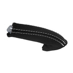E Brake Boot Cover for Honda Civic (2006–2011) PVC Carbon White Stitch